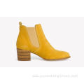 Good quality Ladies ankle boot low MOQ Booties